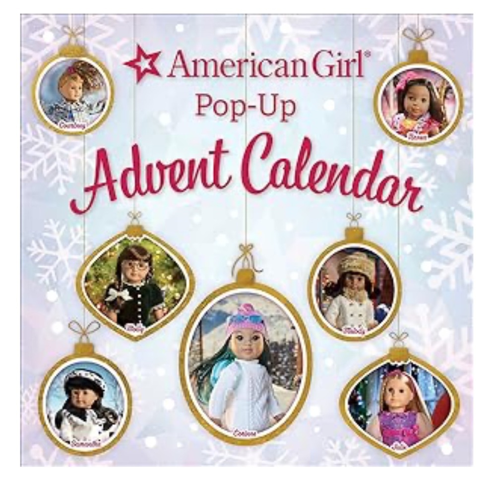 New! American Girl Pop-Up Advent Christmas Hardcover Calendar